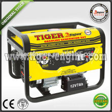 Tigre Gasolina Gerador 2kva gerador lista de preços TGF2600E